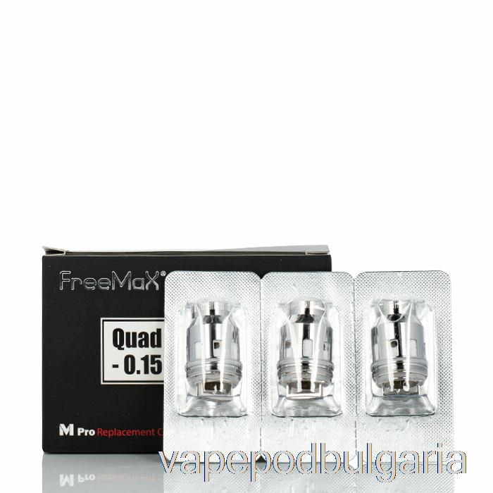 Vape Bulgaria Freemax Fireluke Mesh Pro резервни намотки 0.15ohm Kanthal Quad Mesh намотки